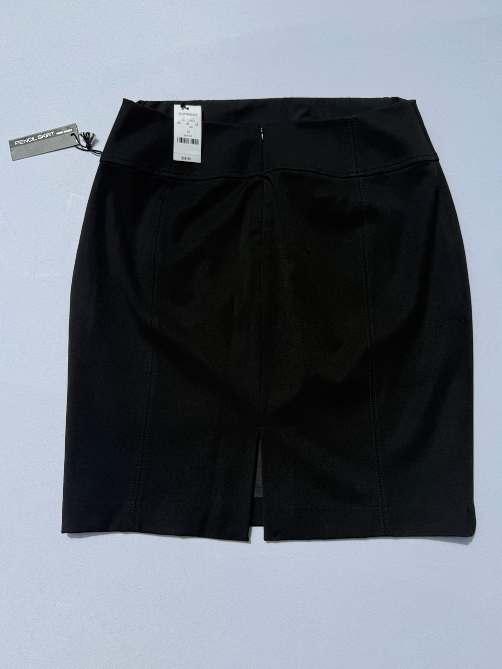 Express Black Pencil Skirt, Size 10, Party, Office, Going Out, NWT - Picture 2 of 4